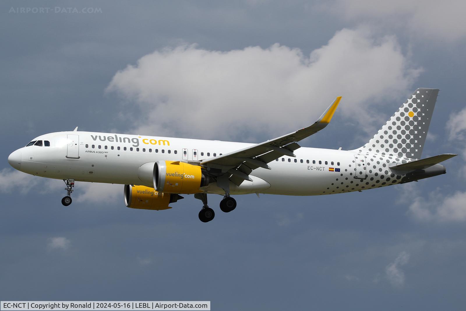 EC-NCT, 2019 Airbus A320-271N C/N 8865, at bcn