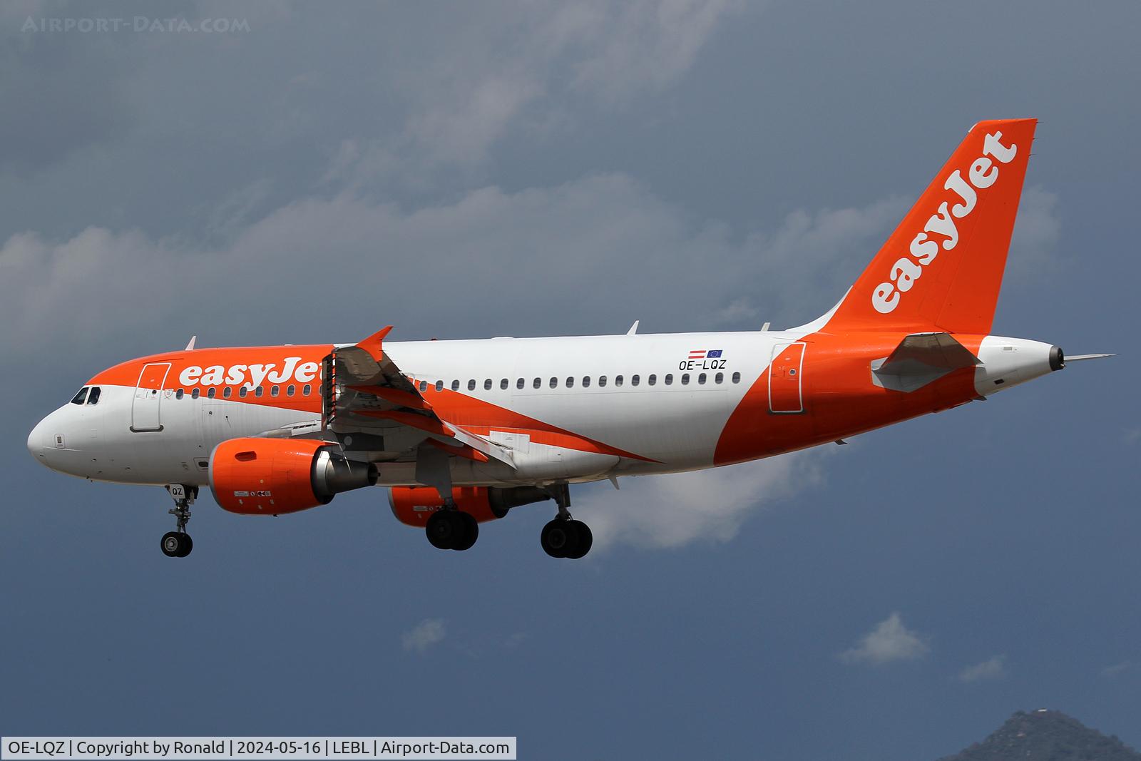 OE-LQZ, 2007 Airbus A319-111 C/N 3059, at bcn