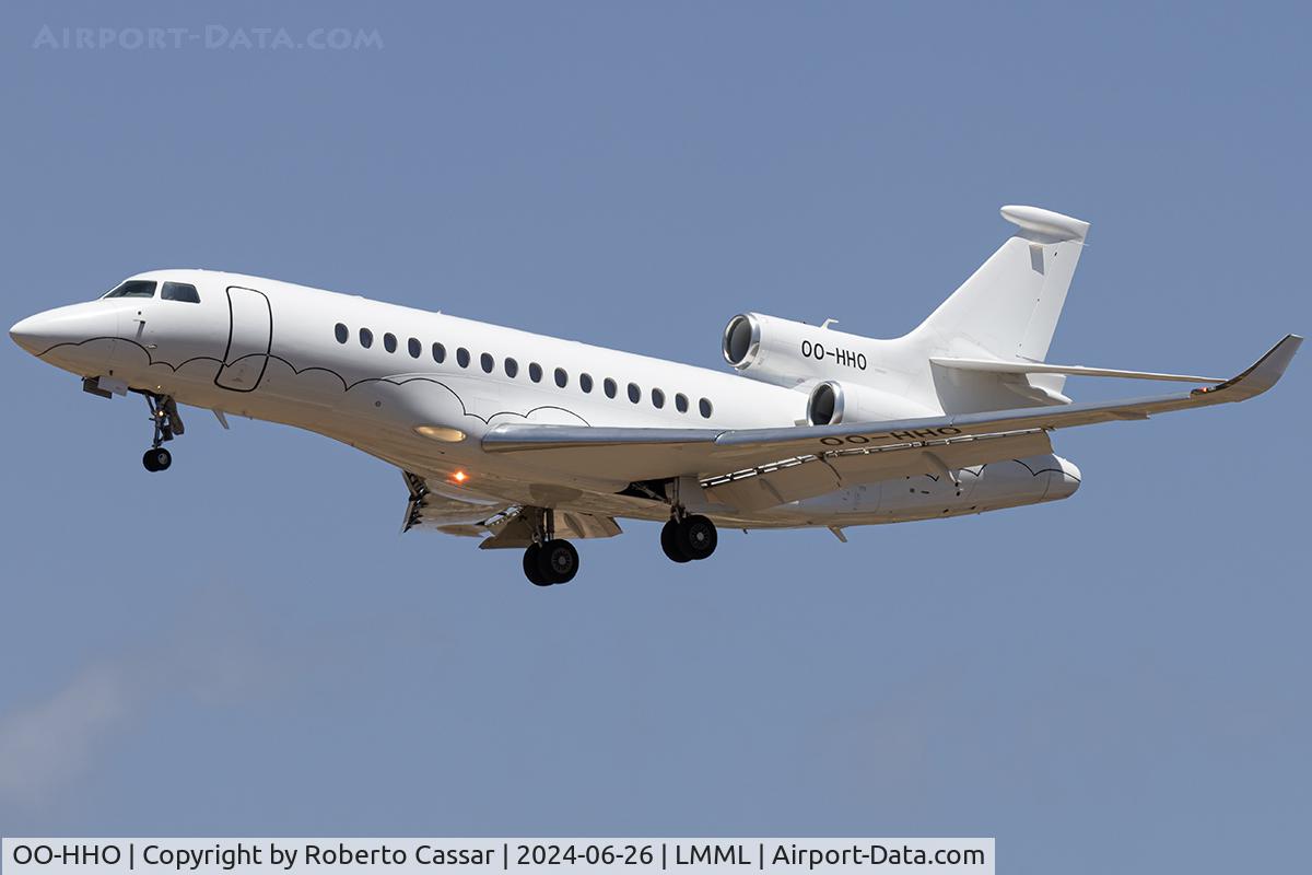 OO-HHO, 2017 Dassault Falcon 8X C/N 426, Runway 31