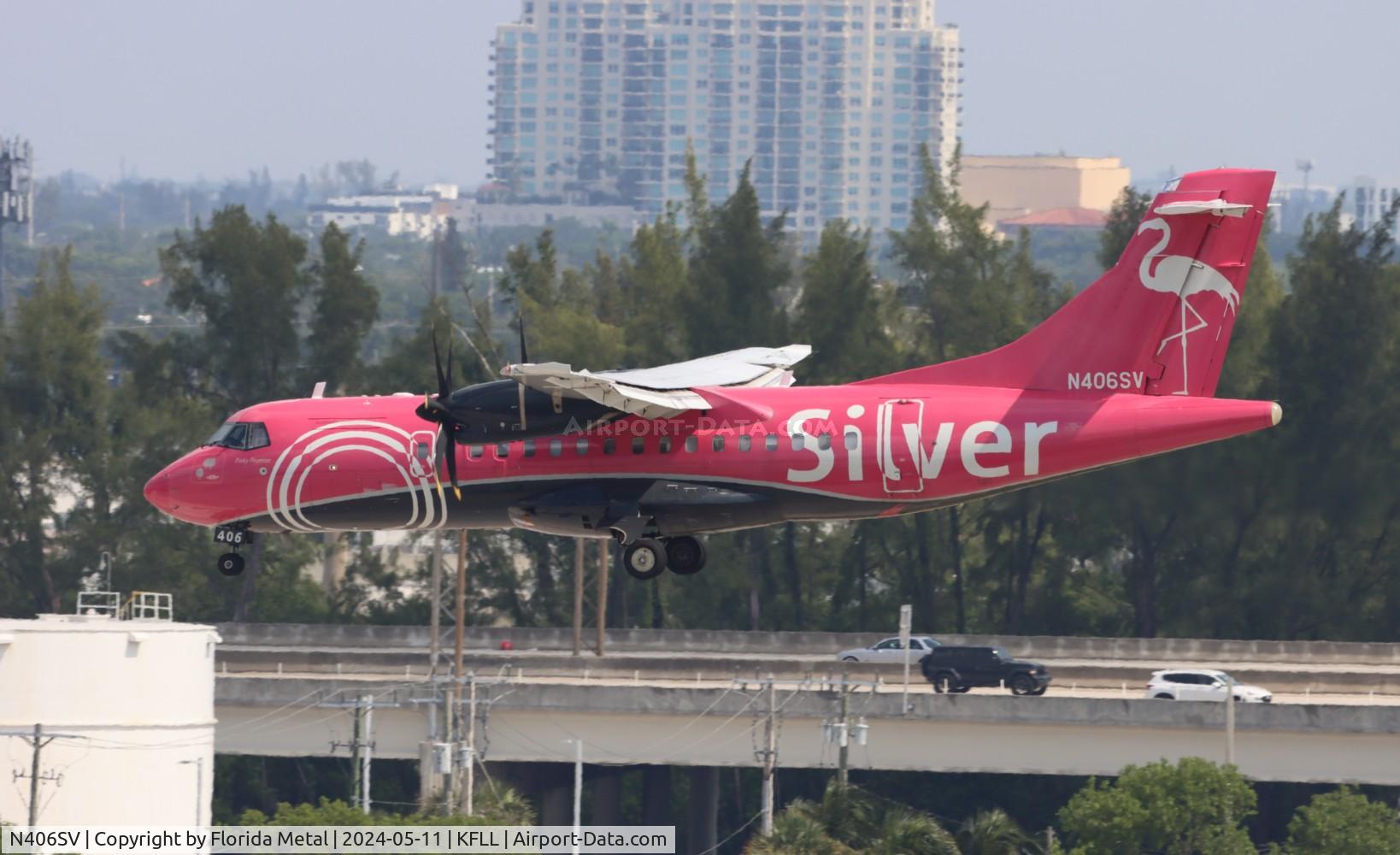 N406SV, 2019 ATR 42-600 C/N 1405, SIL ATR-42 zx TPA-FLL