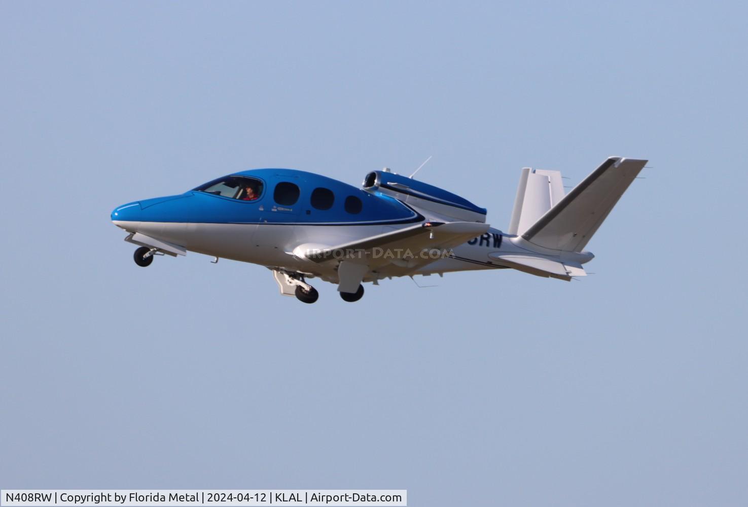 N408RW, 2023 Cirrus SF50 Vision C/N 0461, SF50 zx LAL-APF