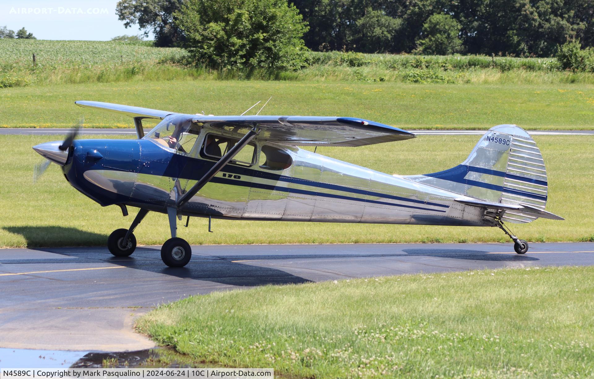 N4589C, 1953 Cessna 170B C/N 25533, Cessna 170B