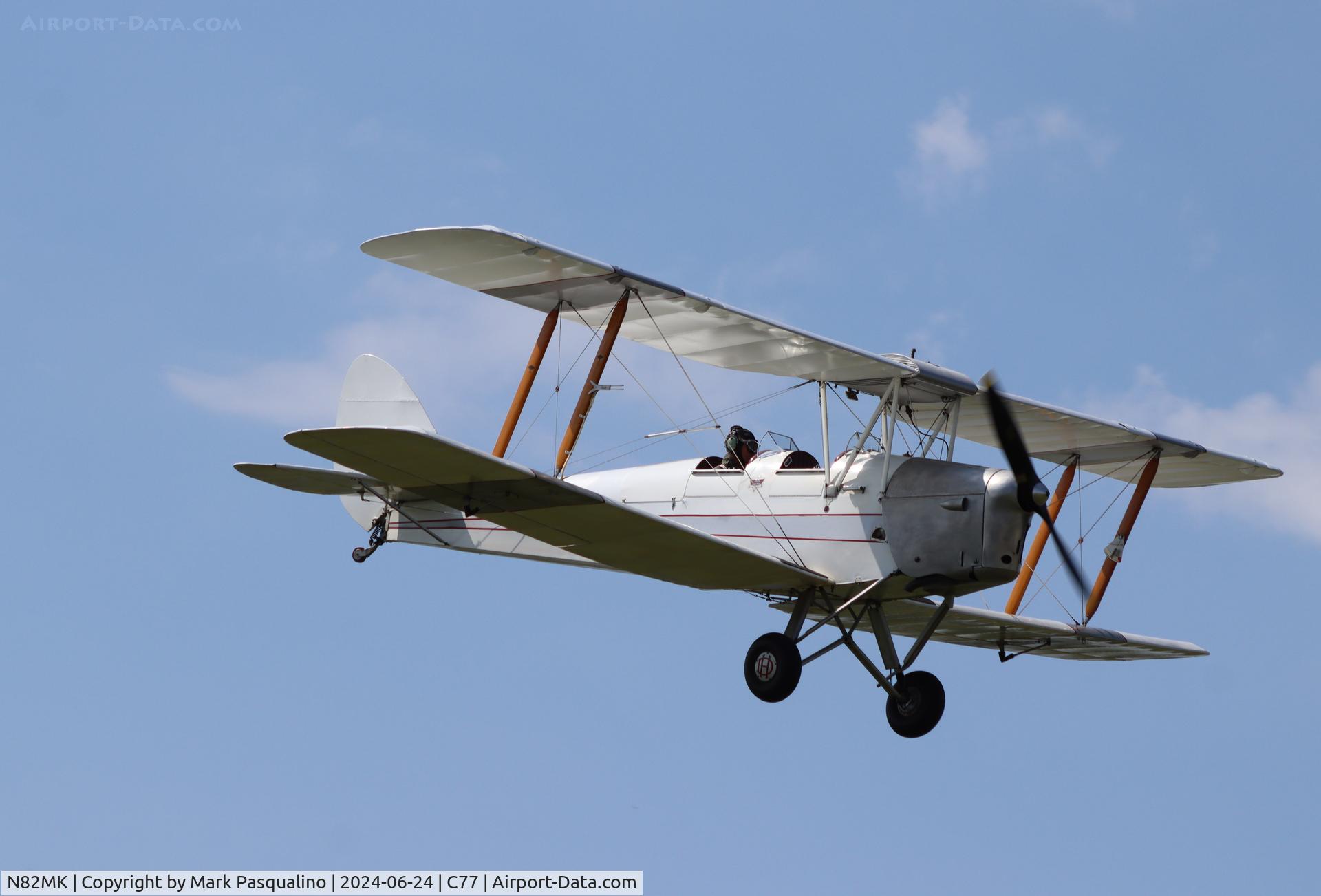 N82MK, 1939 De Havilland DH-82A Tiger Moth II C/N 82186, DH-82A