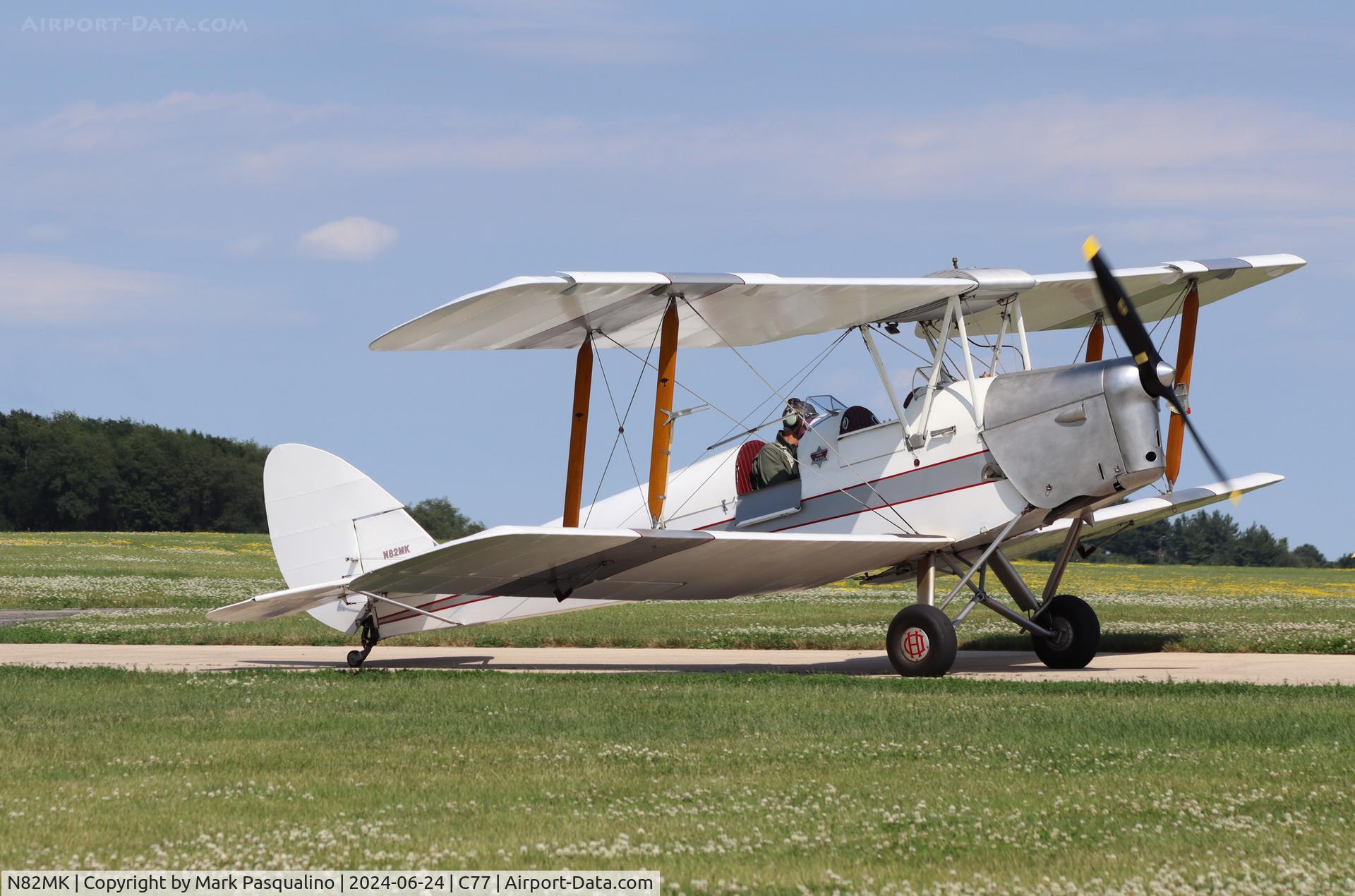 N82MK, 1939 De Havilland DH-82A Tiger Moth II C/N 82186, DH-82A