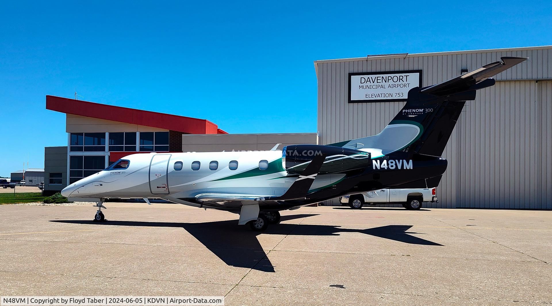 N48VM, Britten-Norman BN-2A-27 Islander C/N 750, On the REVV Aviation Ramp in Davenport Iowa