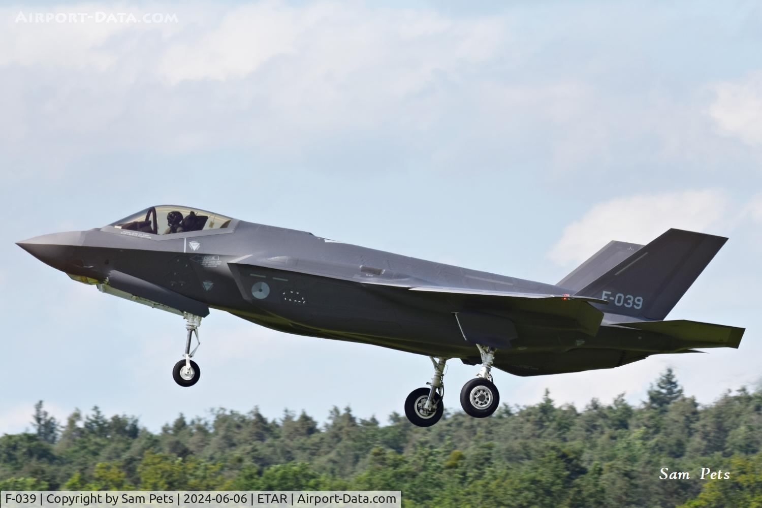 F-039, Lockheed Martin F-35A Lightning II C/N AN-39, F-039 at Ramstein.