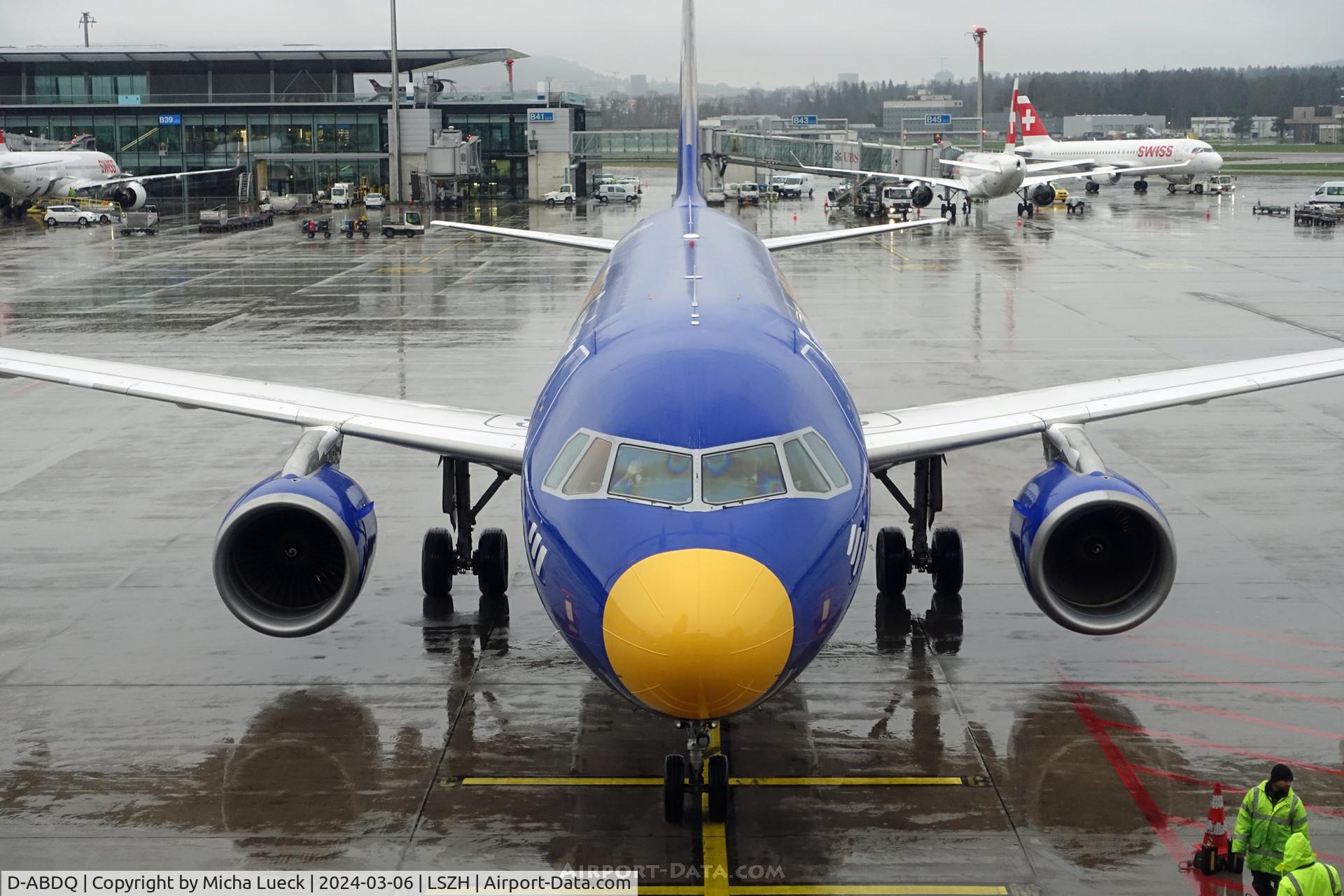 D-ABDQ, 2007 Airbus A320-214 C/N 3121, I was excited not only to see the Europa Park liveried A320, but also that it was the one that took us from Zürich to Cologne/Bonn