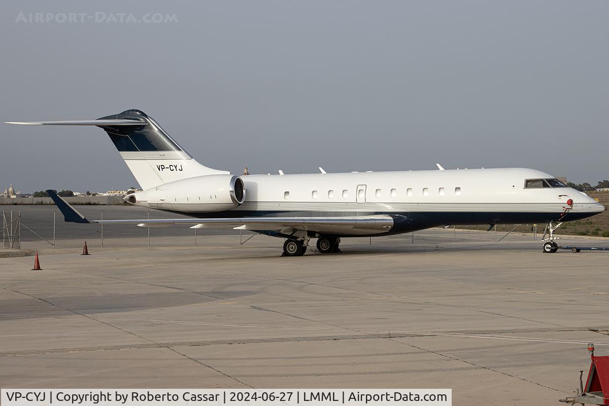 VP-CYJ, 2006 Bombardier Global 5000 C/N 9216, Apron 4