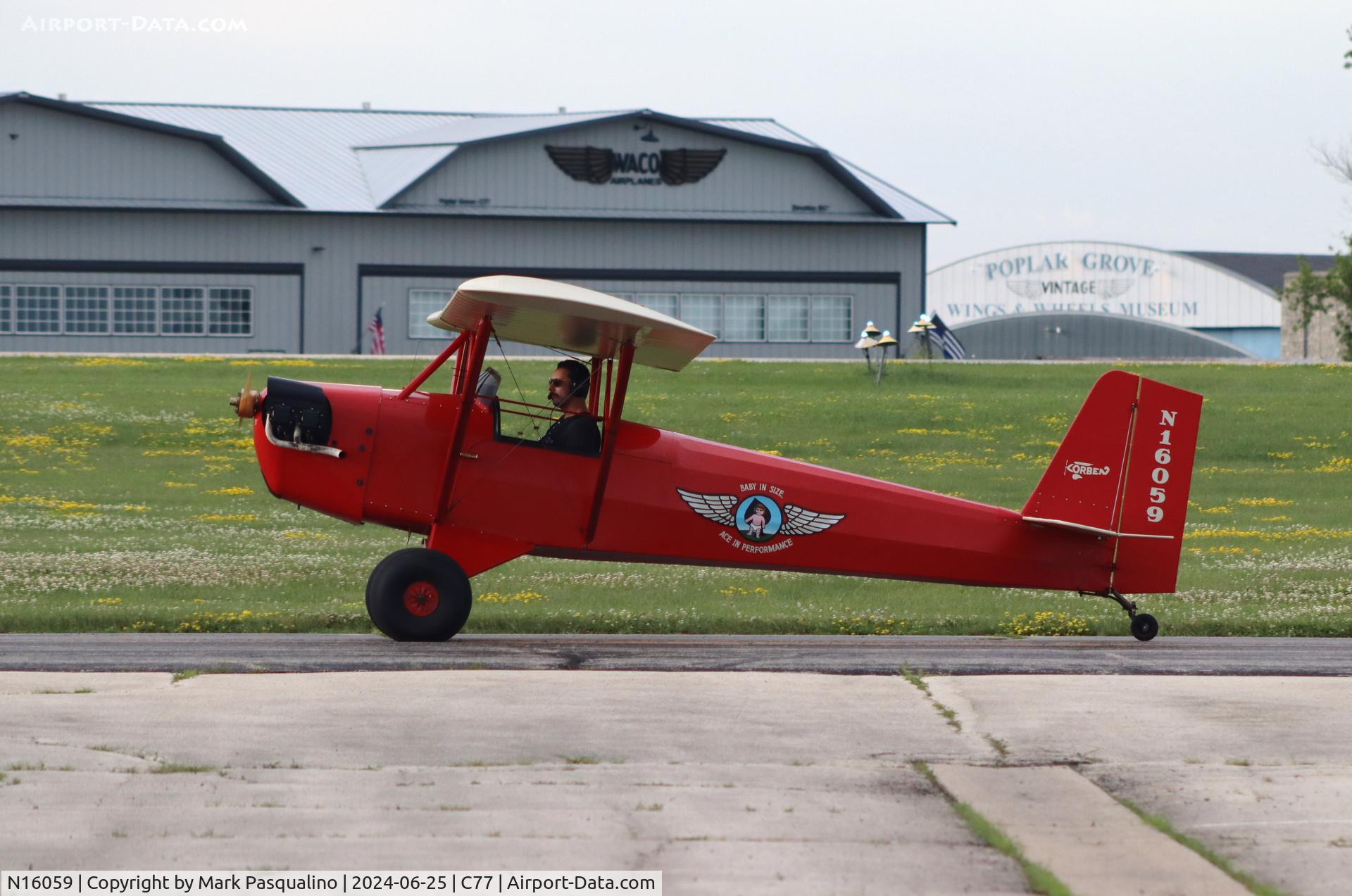 N16059, 2000 Corben Baby Ace C/N 1962, Corbin Baby Ace