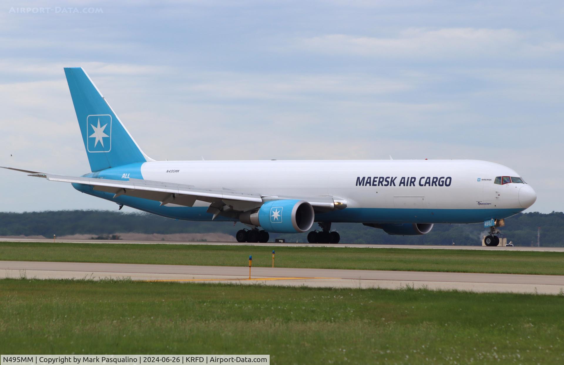 N495MM, 2022 Boeing 767-300F C/N 67026, Boeing 767-300F