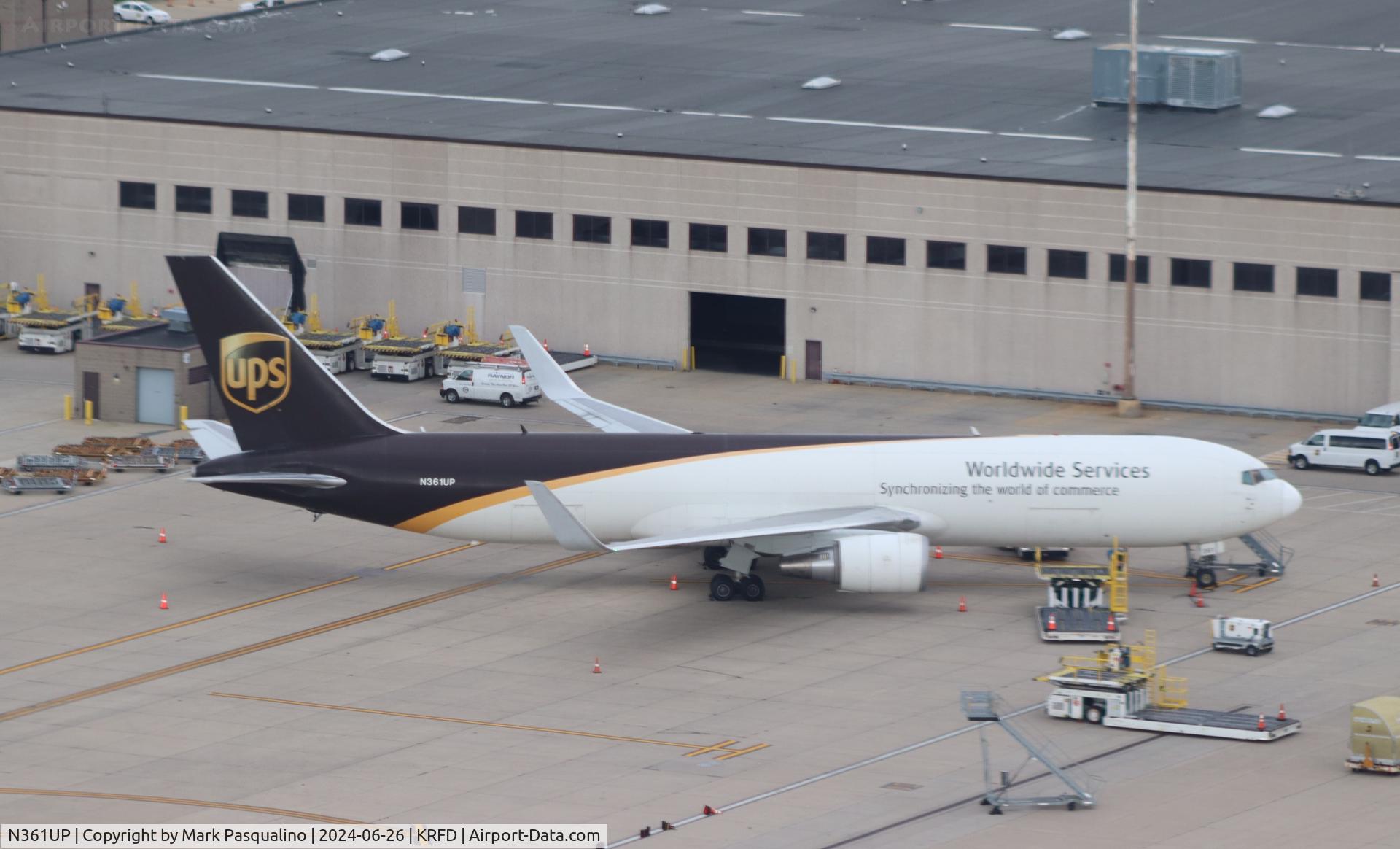 N361UP, 2013 Boeing 767-34AF/ER C/N 37878, Boeing 767-34AF/ER