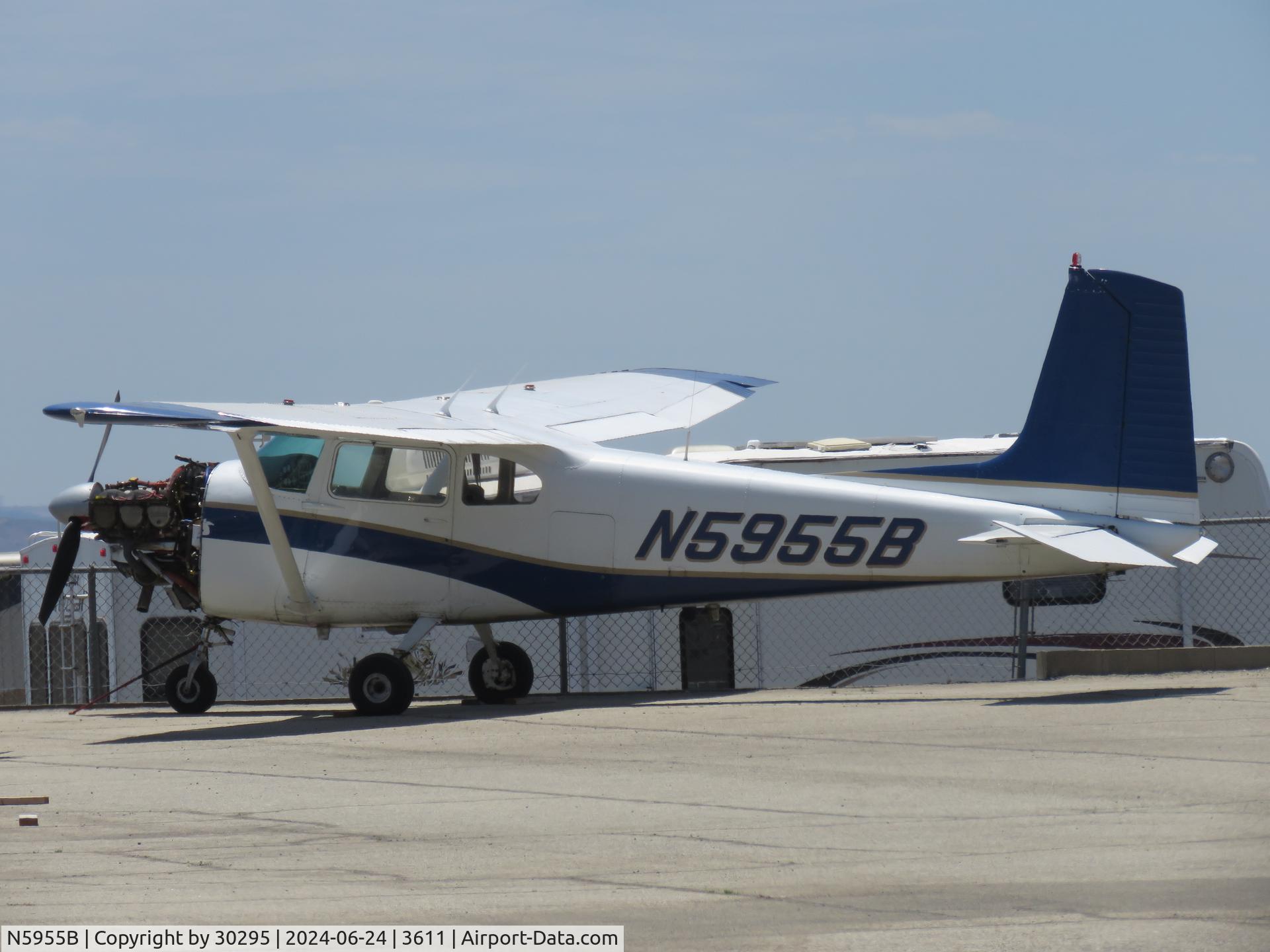 N5955B, 1956 Cessna 182A Skylane C/N 33955, Engine work