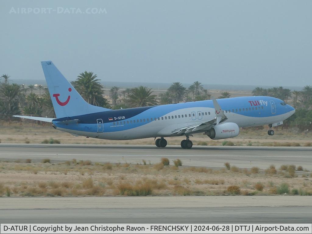 D-ATUR, 2015 Boeing 737-8K5 C/N 41664, Djerba (DJE)	Frankfurt (FRA)	X36573