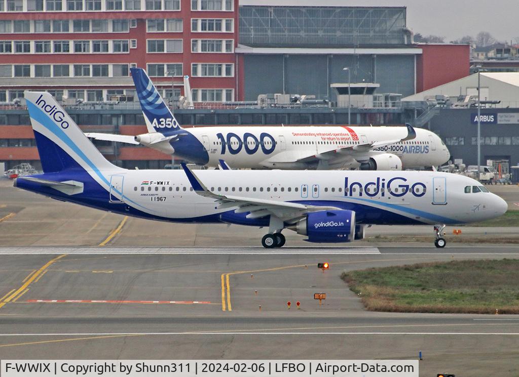 F-WWIX, 2024 Airbus A320-251N C/N 11967, C/n 11967 - To be VT-IQU
