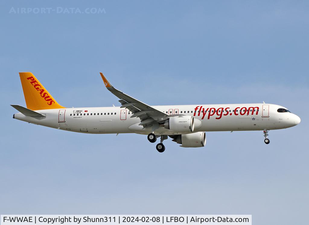 F-WWAE, 2023 Airbus A321-251NX C/N 11324, C/n 11324 - To be TC-RDM