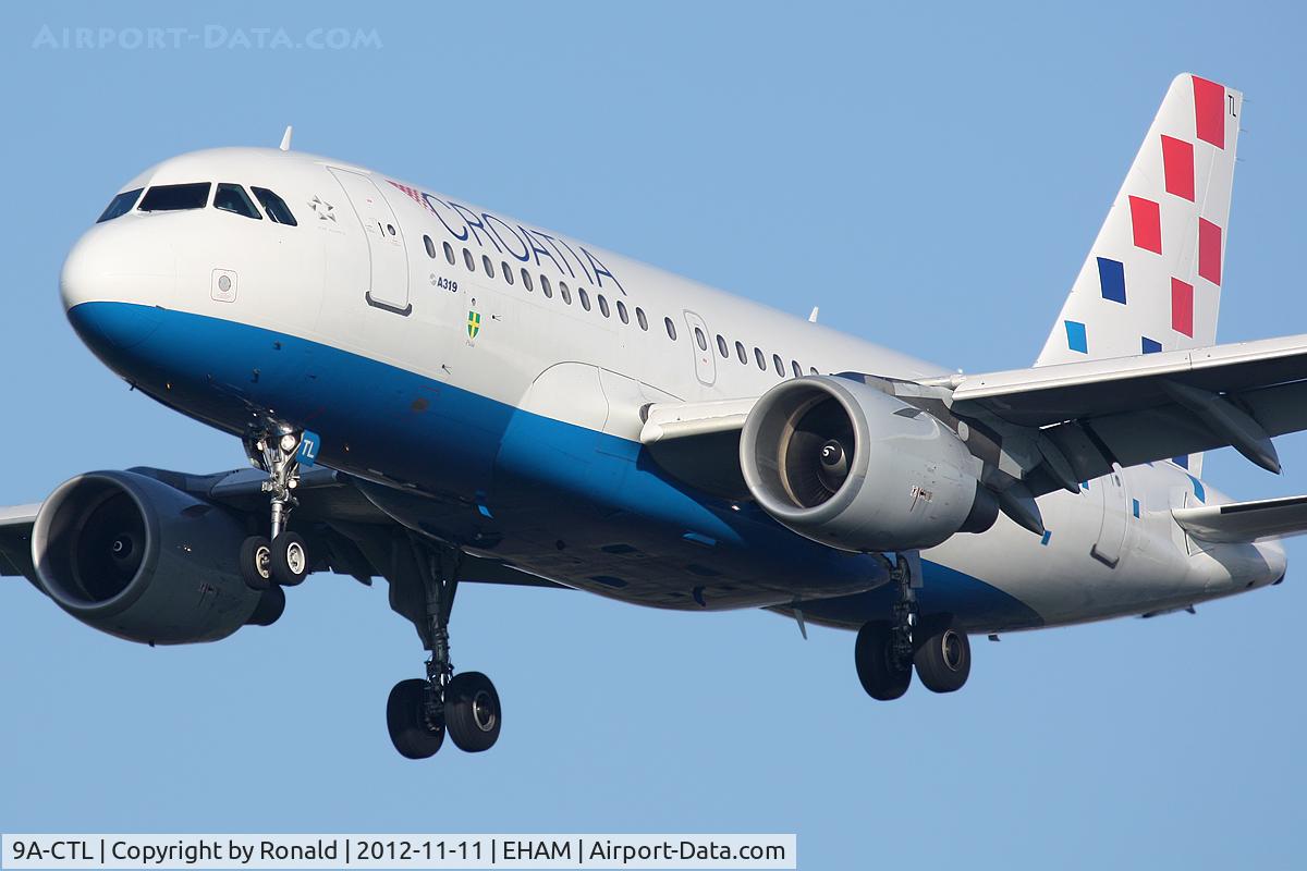 9A-CTL, 2000 Airbus A319-112 C/N 1252, at eham