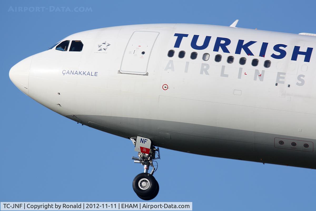 TC-JNF, 2002 Airbus A330-203 C/N 463, at eham