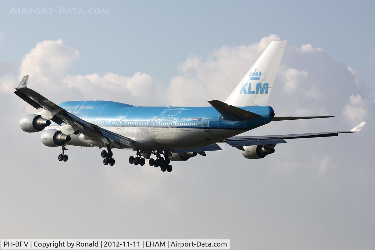 PH-BFV, 1999 Boeing 747-406BC C/N 28460, at eham