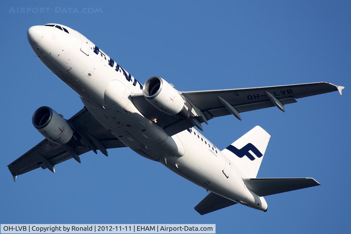 OH-LVB, 1999 Airbus A319-112 C/N 1107, at eham