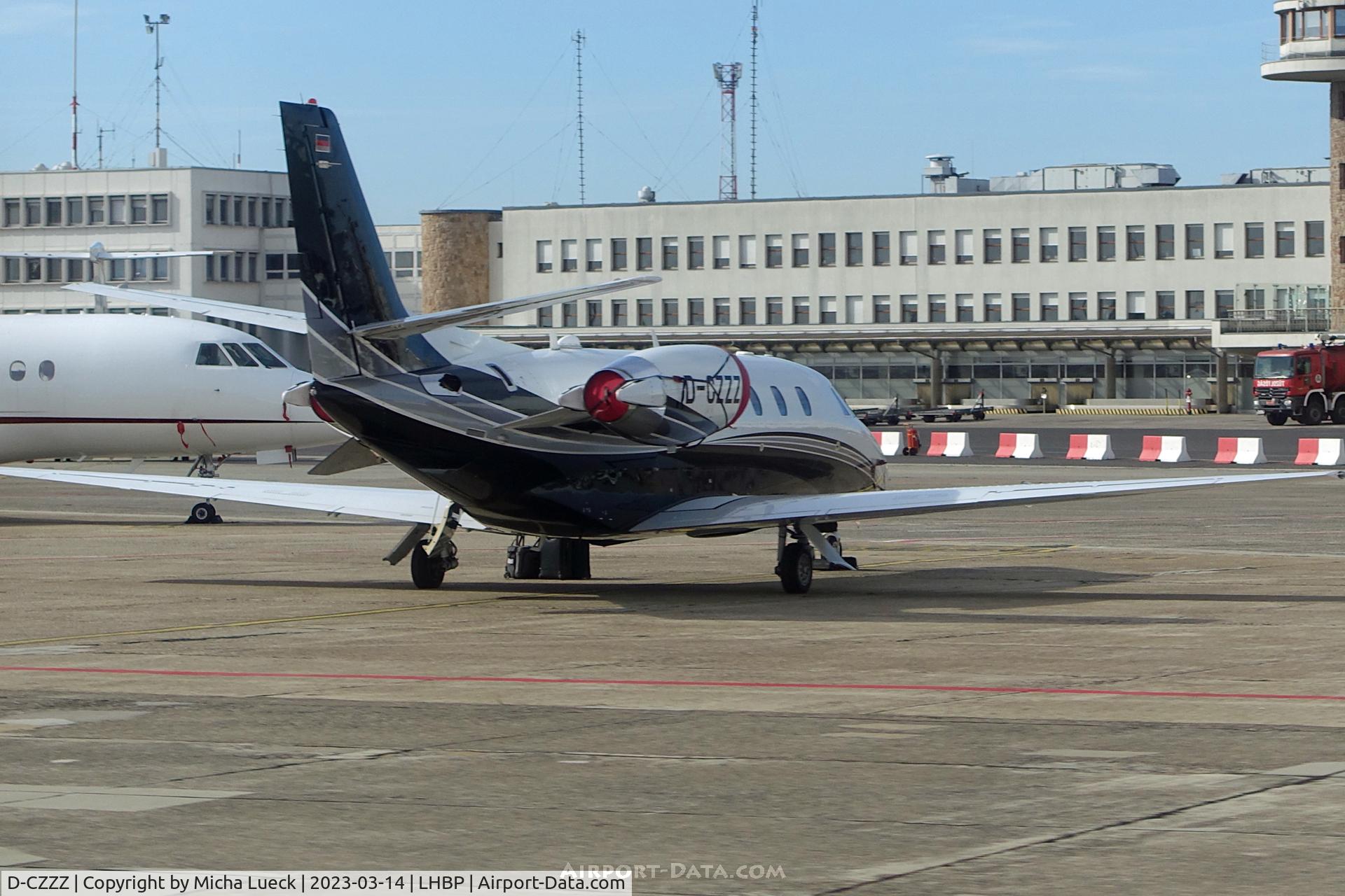 D-CZZZ, Cessna 560XL Citation XLS+ C/N 560-6242, At Budapest