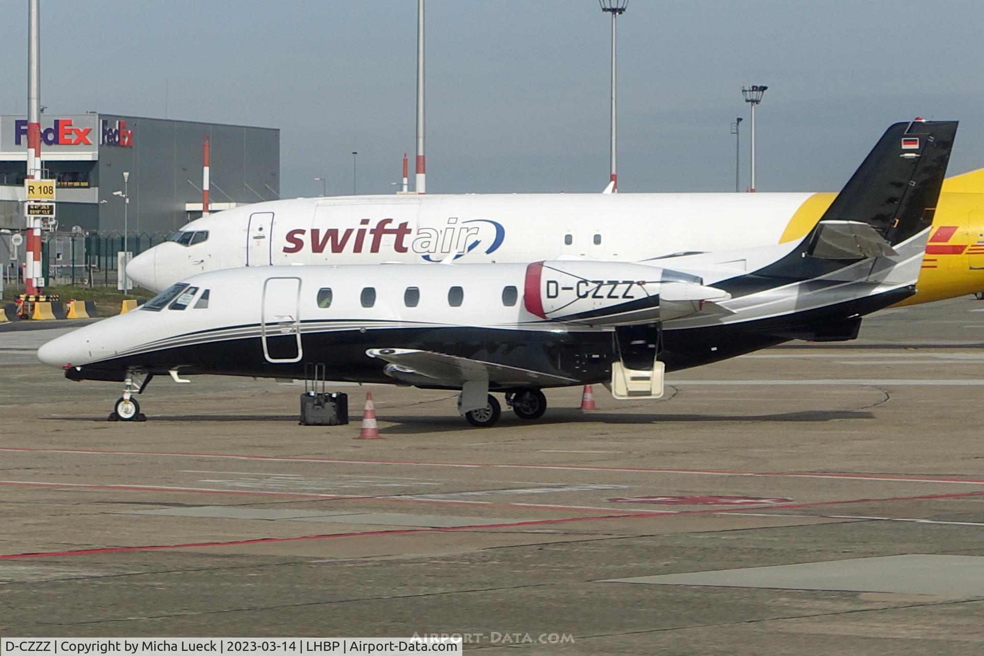 D-CZZZ, Cessna 560XL Citation XLS+ C/N 560-6242, At Budapest