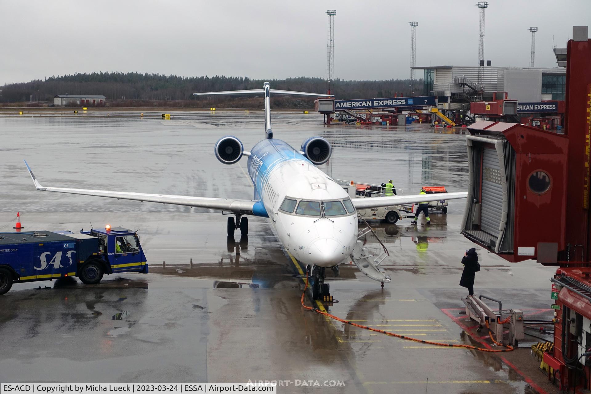ES-ACD, 2011 Bombardier CRJ-900LR (CL-600-2D24) C/N 15276, At Arlanda