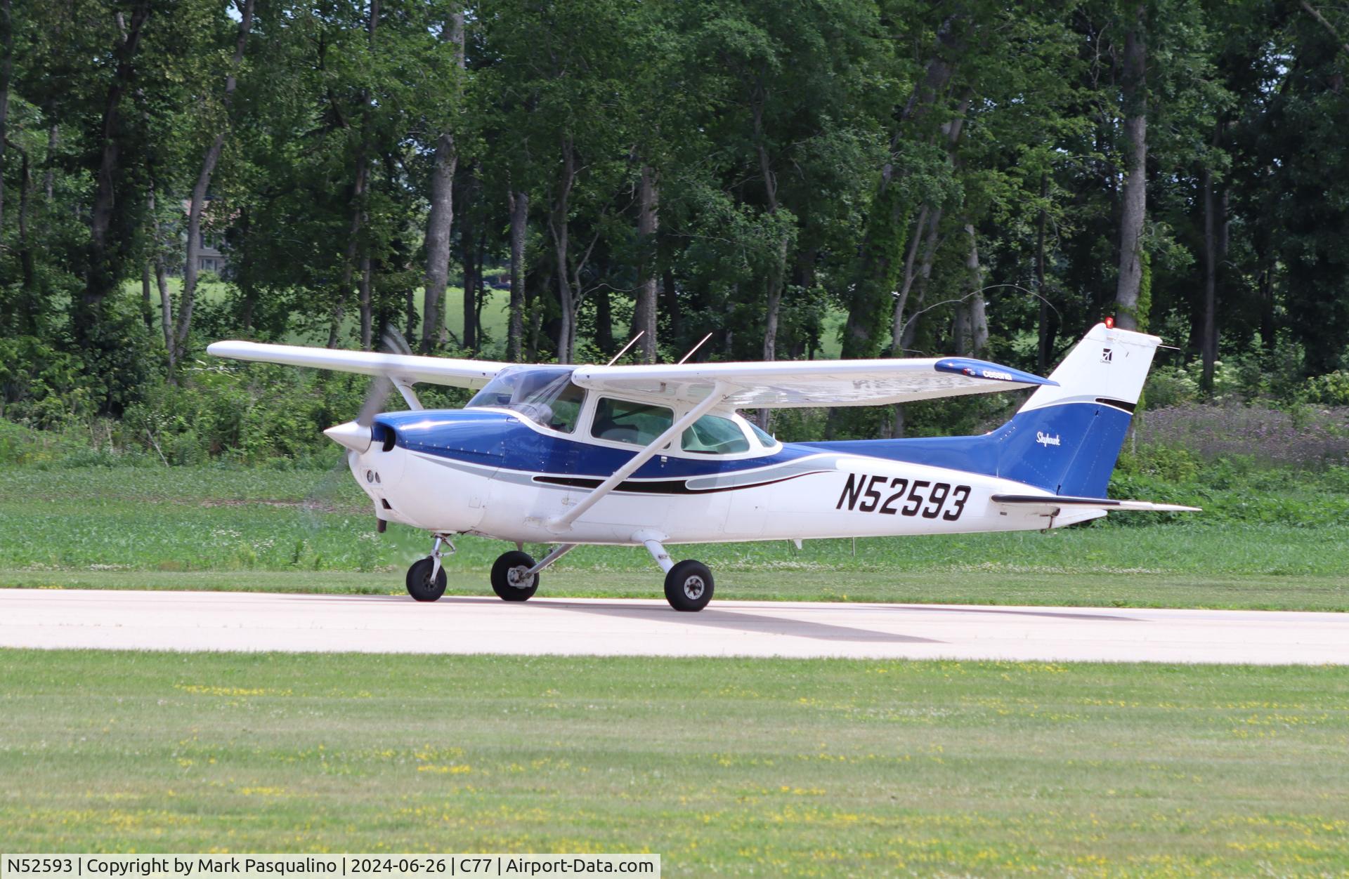 N52593, 1980 Cessna 172P Skyhawk C/N 17274559, Cessna 172P
