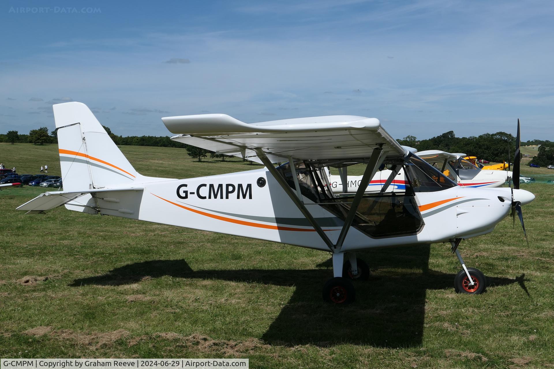 G-CMPM, 2023 Flylight Airsports Ltd Skyranger Nynja C/N 365-20, Parked at Hevenigham Hall.