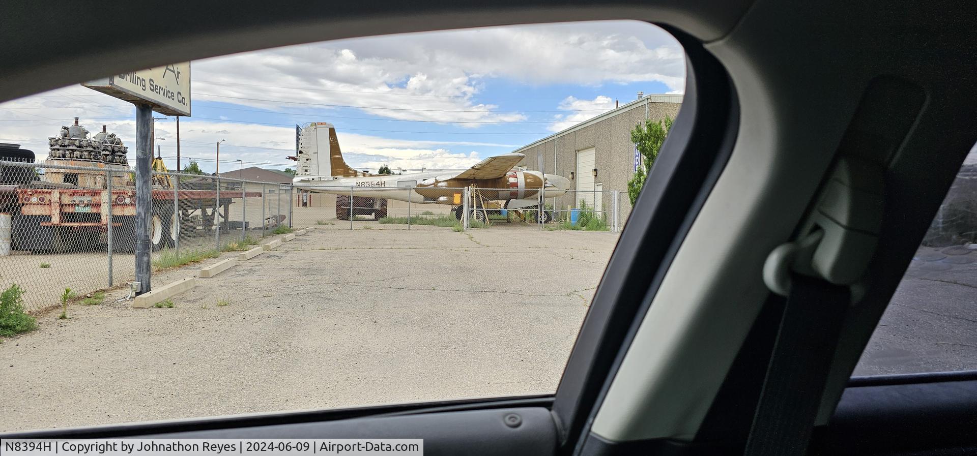 N8394H, Douglas TB-26B C/N 29234, Currently in disrepair, sitting in the yard for Mountain Air Drilling Service Co in Grand Junction Colorado