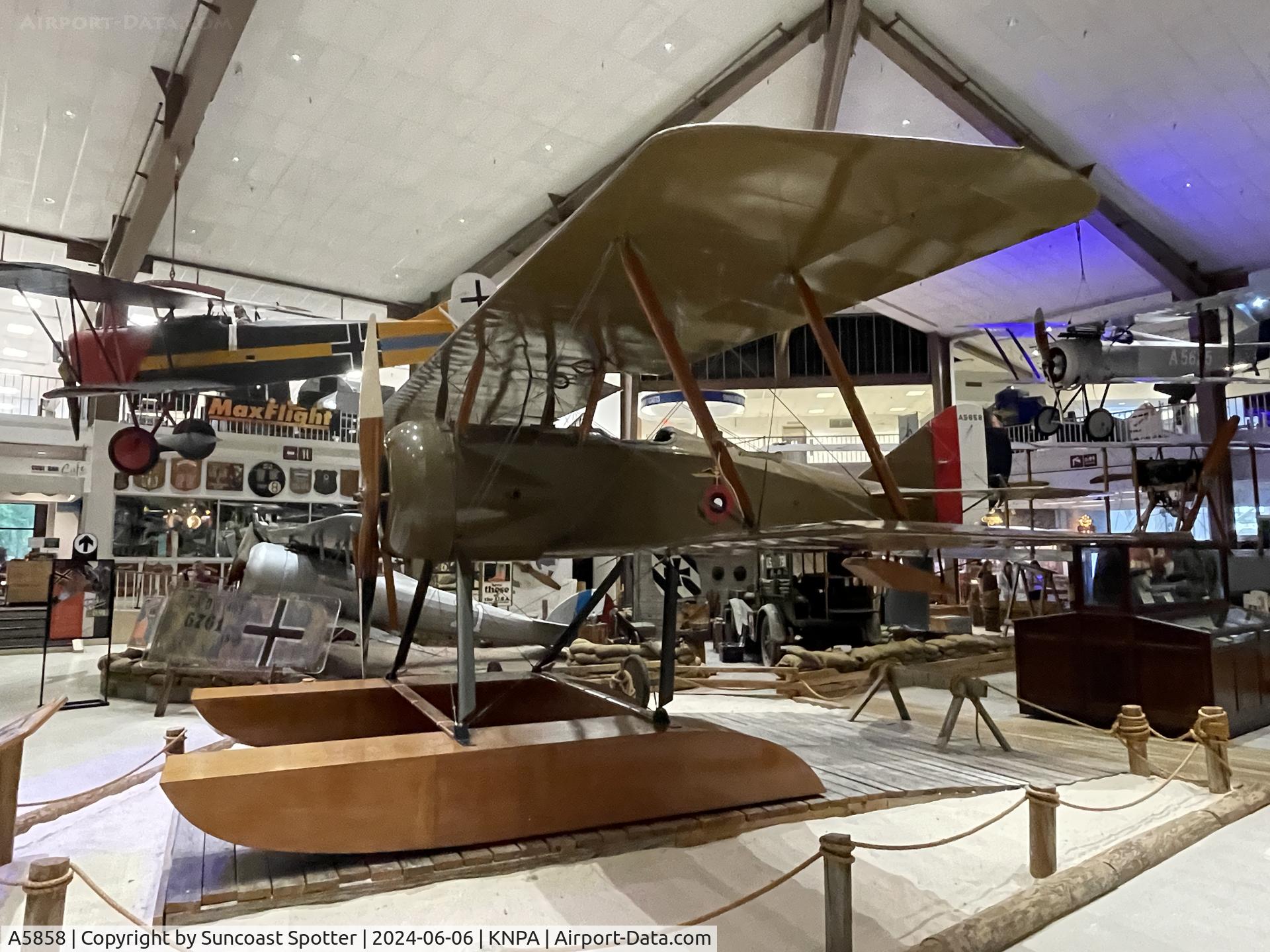 A5858, 1918 Thomas-Morse S-4C-1 Scout C/N 235, An S-4C Scout on display at the National Naval Aviation Museum
