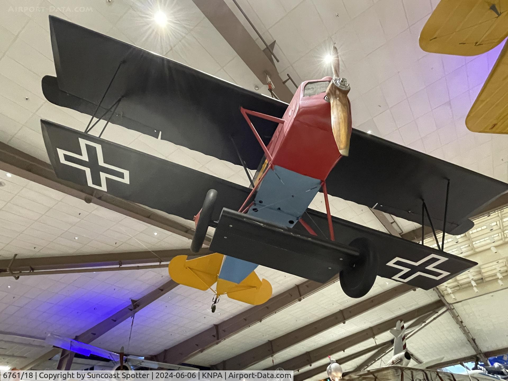 6761/18, Fokker-Flugzeugwerke D.VII C/N 6761/18, An Fokker D.VII on display at the National Naval Aviation Museum