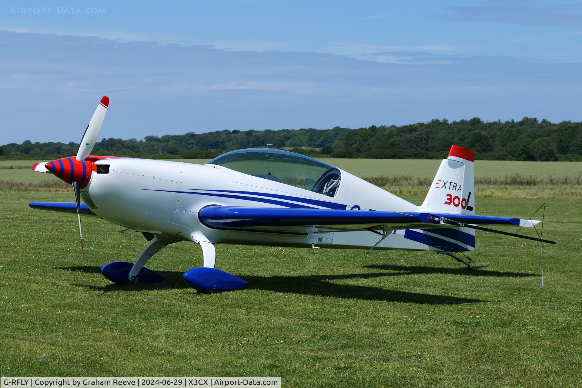 G-RFLY, 2008 Extra EA-300L C/N 1284, Parked at Northrepps.