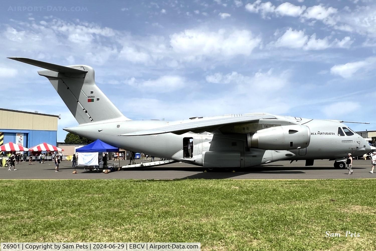 26901, 2023 Embraer KC-390 (EMB-390) C/N 39000011, 26901 at Chièvres Air Fest 2024.