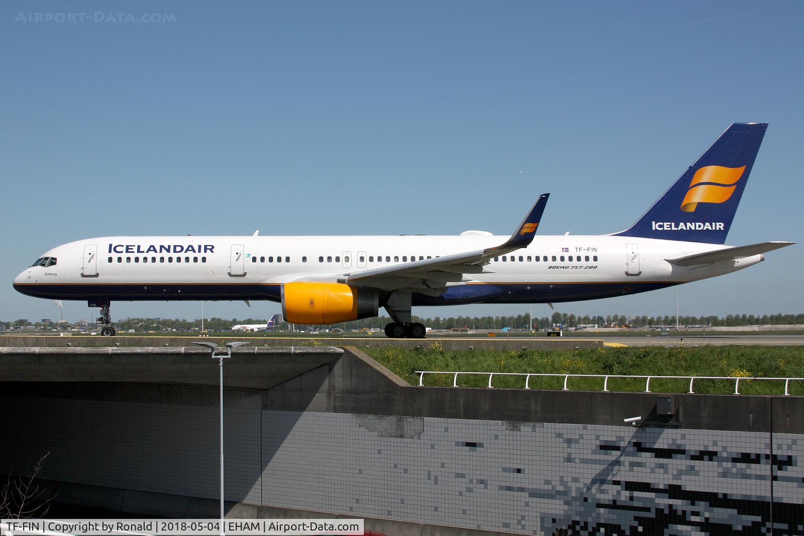 TF-FIN, 1997 Boeing 757-208 C/N 28989, at eham