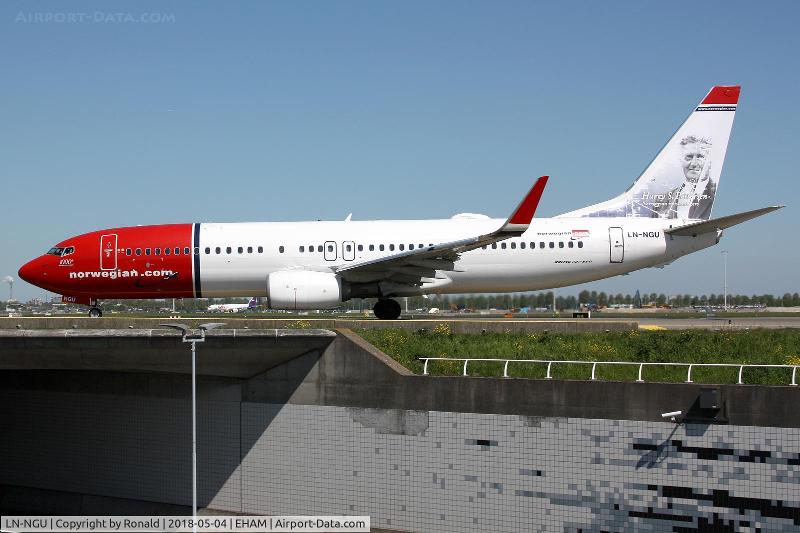 LN-NGU, 2014 Boeing 737-8JP C/N 39030, at eham