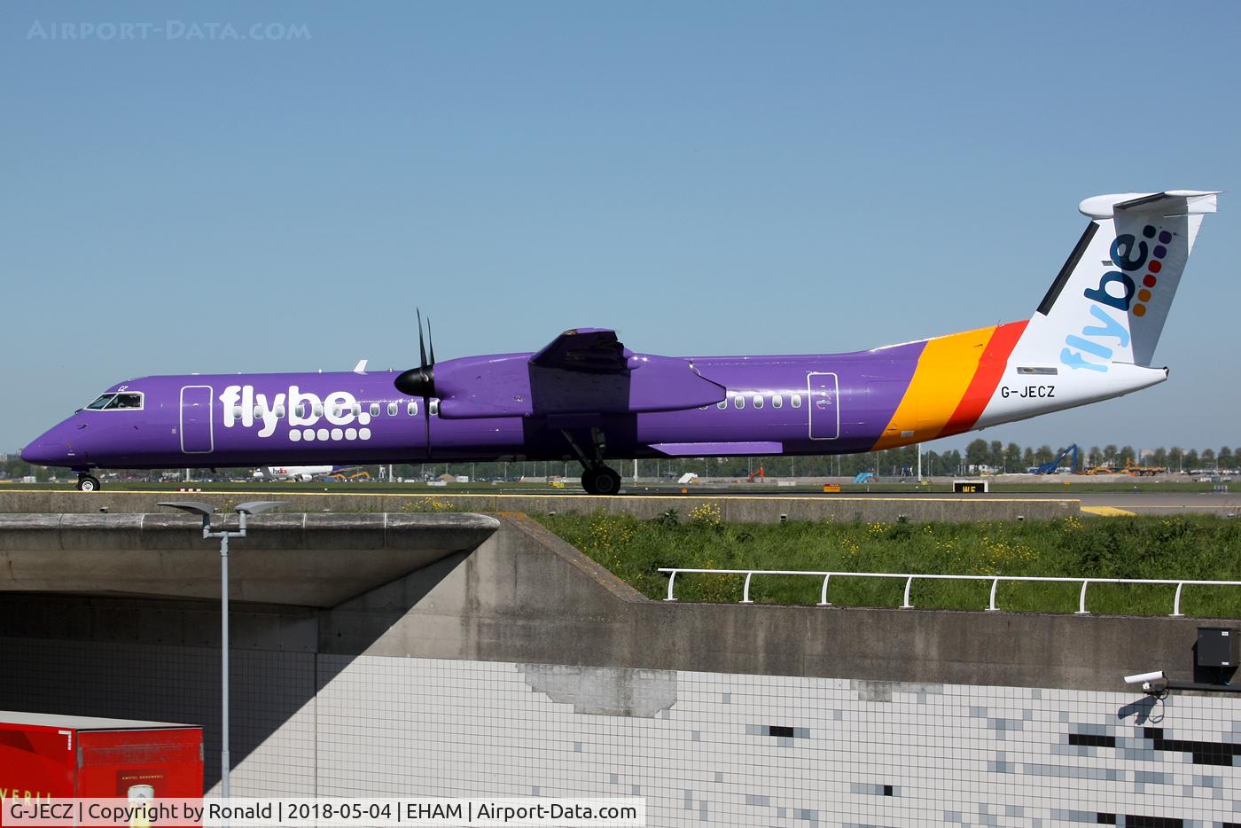 G-JECZ, 2007 De Havilland Canada DHC-8-402Q Dash 8 C/N 4179, at eham