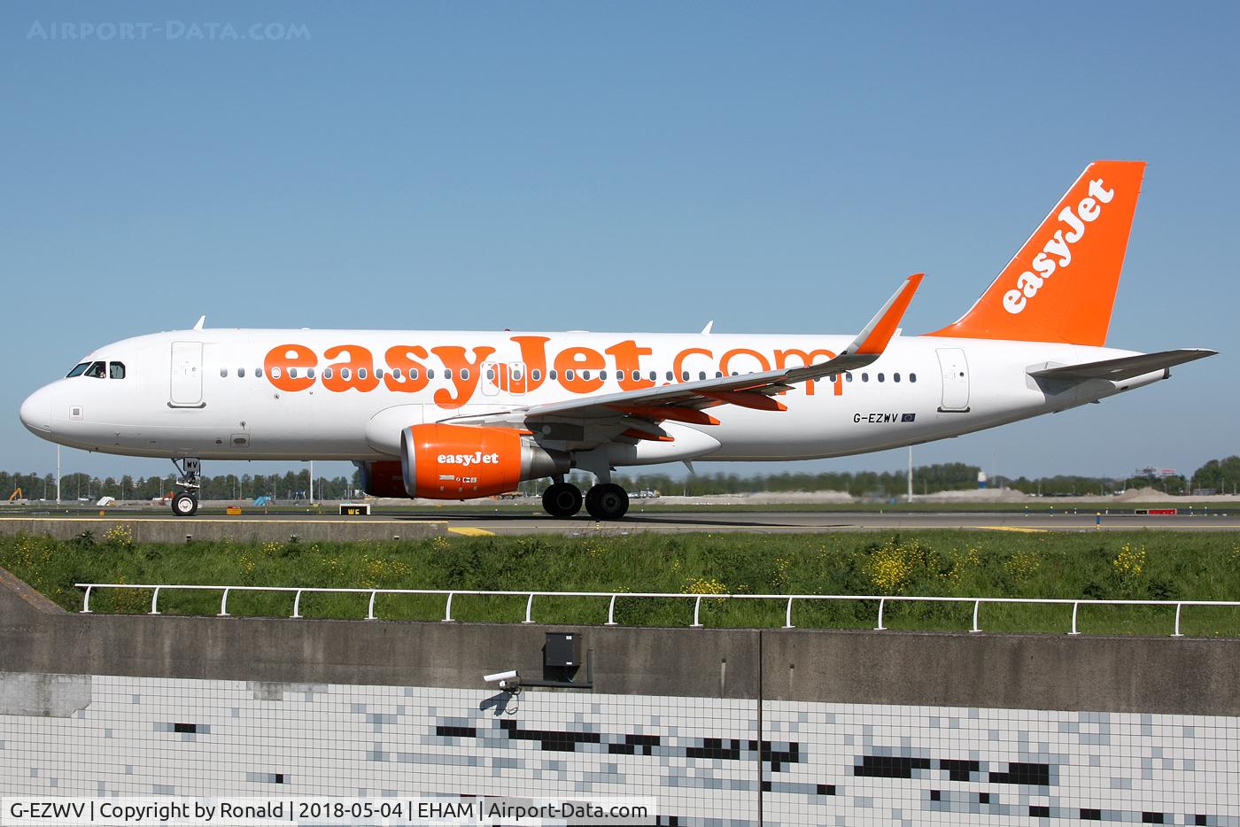 G-EZWV, 2014 Airbus A320-214 C/N 6177, at eham