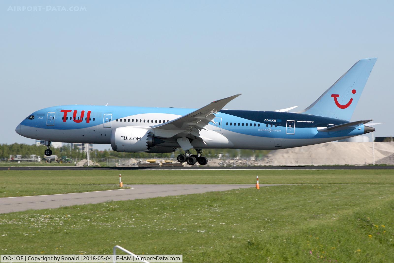 OO-LOE, 2015 Boeing 787-8 Dreamliner C/N 36426, at eham