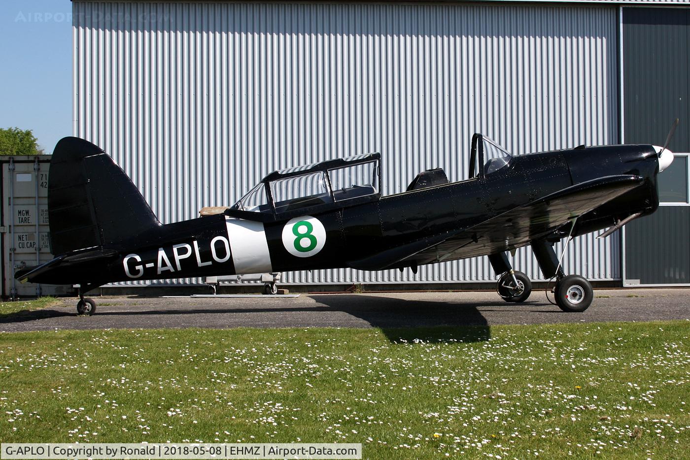 G-APLO, 1950 De Havilland DHC-1 Chipmunk T.10 C/N C1/0144, at ehmz