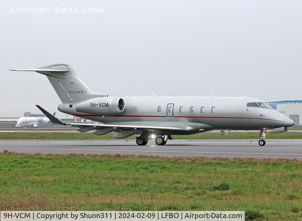 9H-VCM, 2016 Bombardier Challenger 300 (BD-100-1A10) C/N 20624, Lining up rwy 14L for departure...