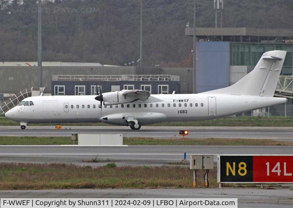 F-WWEF, 2023 ATR 72-600 C/N 1683, C/n 1683 - For Slikavia as UK72604
