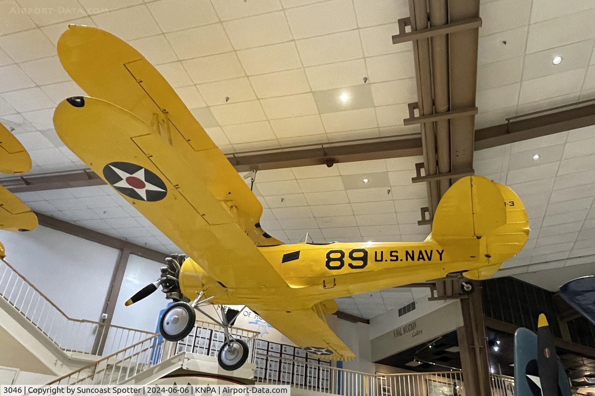 3046, Naval Aircraft Factory N3N-3 C/N Not found 3046, A US Navy N3N sits on display at the National Naval Aviation Museum