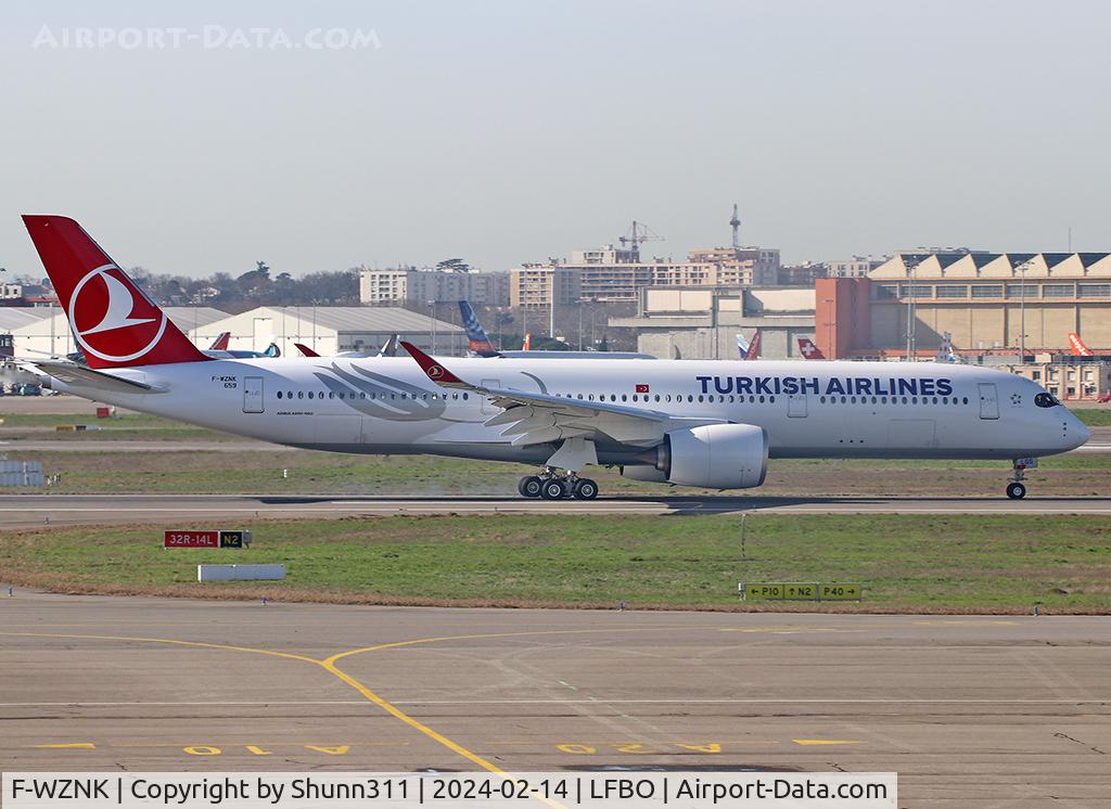 F-WZNK, 2024 Airbus A350-941 C/N 0659, C/n 0659 - To be TC-LGS