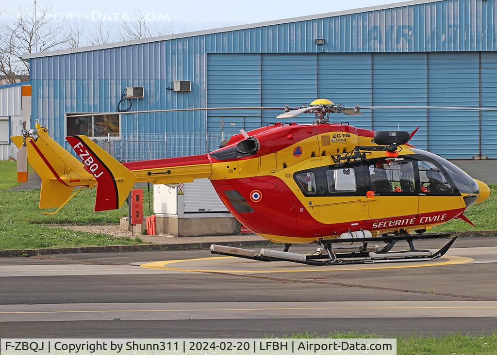 F-ZBQJ, Eurocopter-Kawasaki EC-145 (BK-117C-2) C/N 9323, Waiting a new rescue flight...
