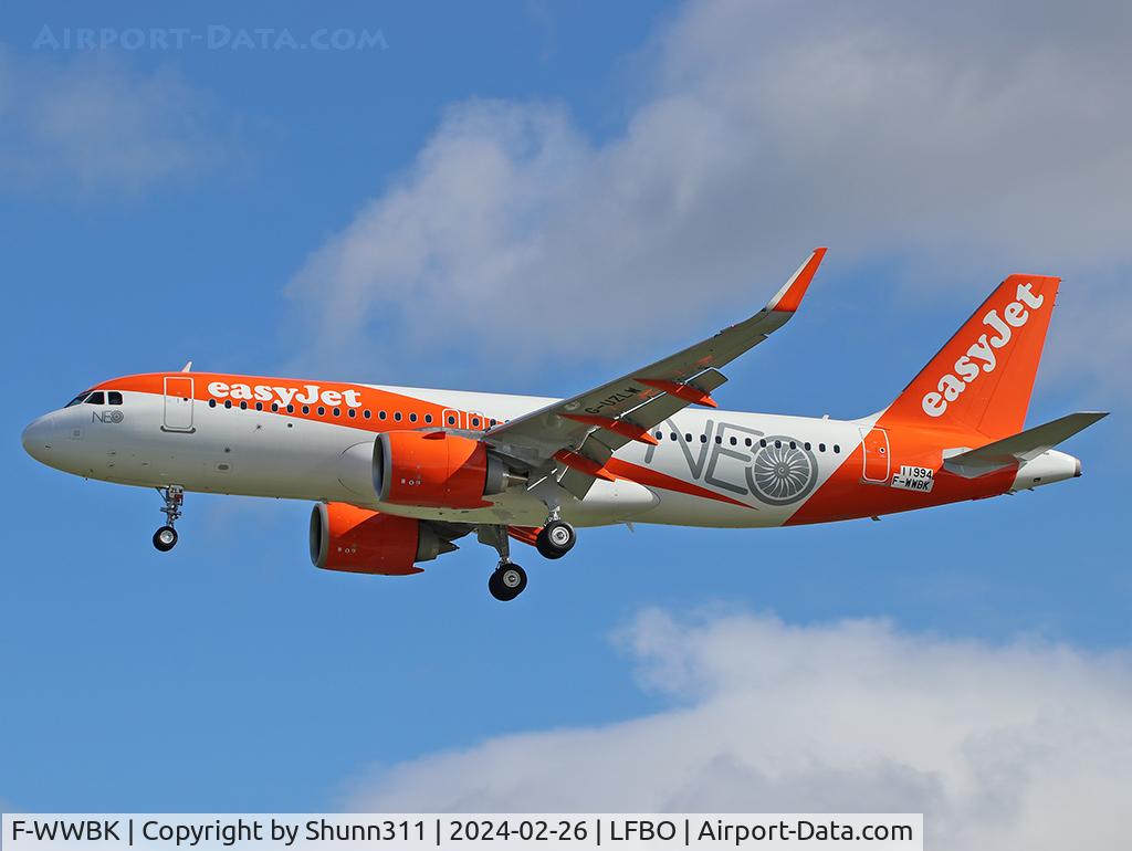 F-WWBK, Airbus A320-251N C/N 11994, C/n 11994 - To be G-UZLW