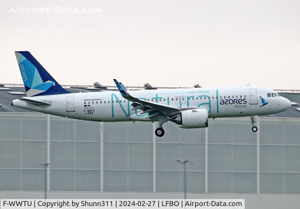 F-WWTU, 2024 Airbus A320-251N C/N 11889, C/n 11889 - To be CS-TSM