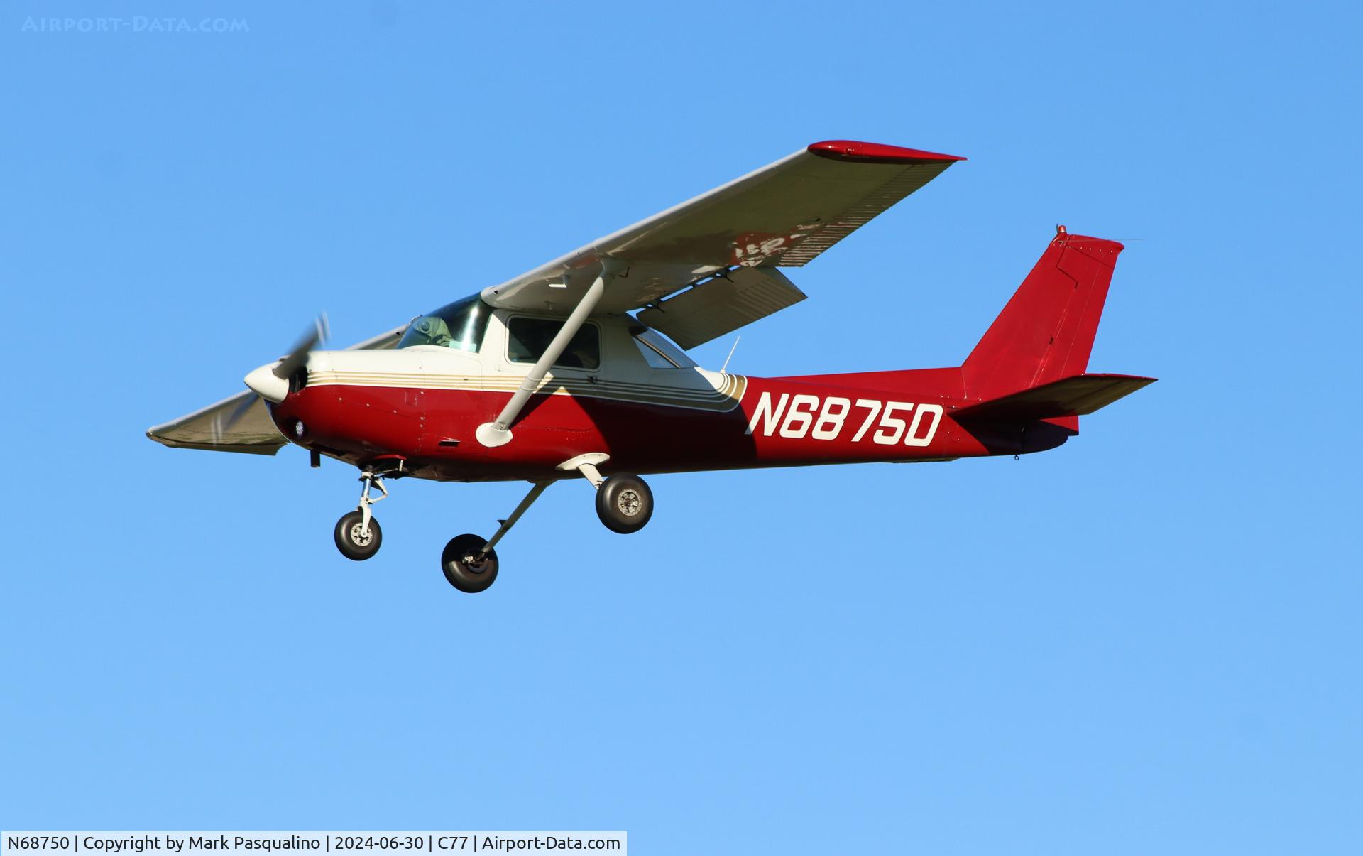 N68750, 1978 Cessna 152 C/N 15282356, Cessna 152