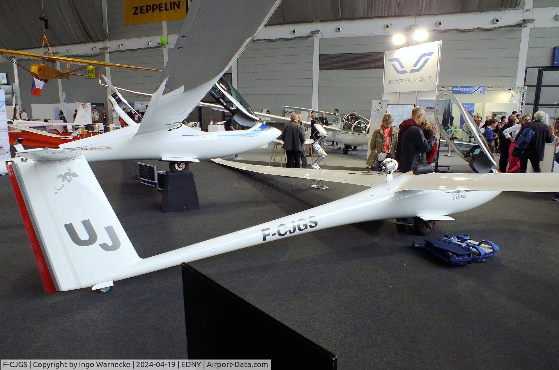 F-CJGS, Jonker JS-3 Rapture Jet C/N 3.MD046, Jonker JS-3J Rapture Jet at the AERO 2024, Friedrichshafen