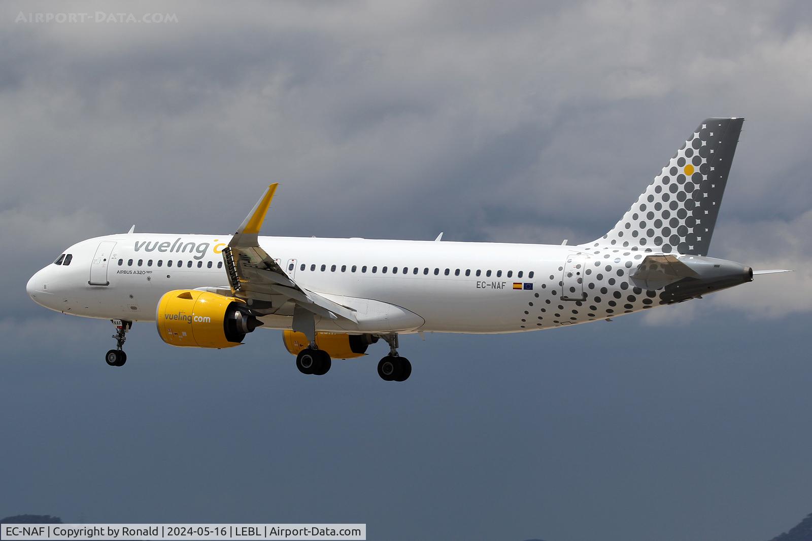 EC-NAF, 2018 Airbus A320-271N C/N 8468, at bcn