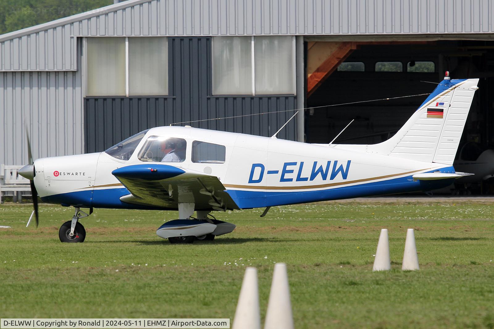 D-ELWW, Piper PA-28-140 Cherokee Cruiser C/N 28-7525259, at ehmz